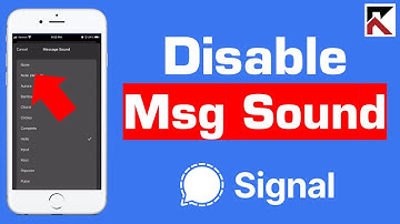 How To Turn Off Message Sound Notification When App Is Open Signal