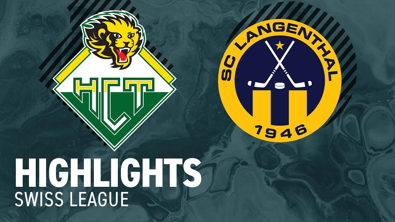 HC Thurgau vs. SC Langenthal 3:5 - Highlights Swiss League | Playoff-Viertelfinal, Spiel 2