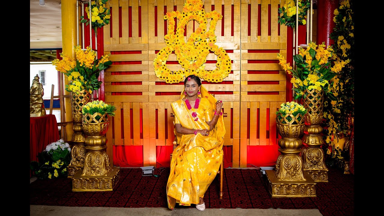 Raksha's Haldi Night