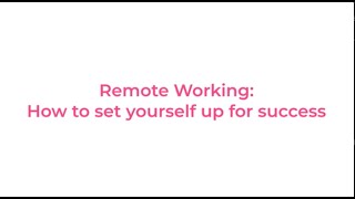 Webinar: Remote Working for Managers UK Edition