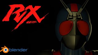 Kamen Rider Black RX Henshin - Biorider (Fan Remastered) - Blender 3.1 EEVEE Render By EEVEE Rookie