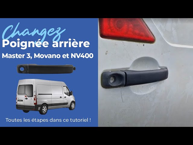 poignee de porte battante arriere renault master