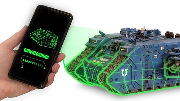 3D Scanner = FREE Warhammer Minis?!