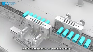 The 46120 Cylindrical Battery 75PPM Assembly Line