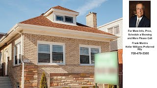 9132 South Marshfield Avenue, CHICAGO, IL Presented by Frank Montro.