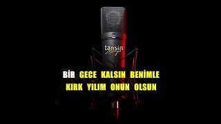 Ayhan Aşan - Yatsın Yanıma Karaoke Md Altyapı Cover Lyrics Hq