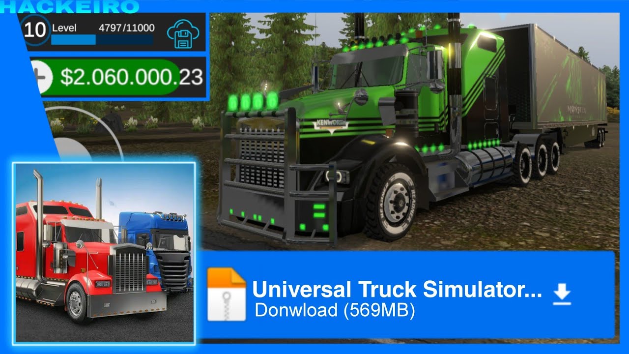 Universal Truck Simulator APK Mod 1.11.4 (Dinheiro infinito)