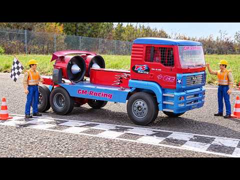 Testing the World's Fastest Jet Powered RC Truck!