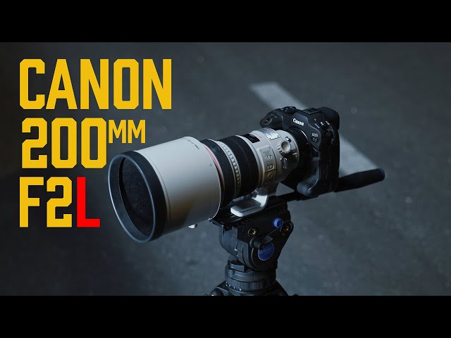 a true canon legend ! Canon 200mm F2L - YouTube