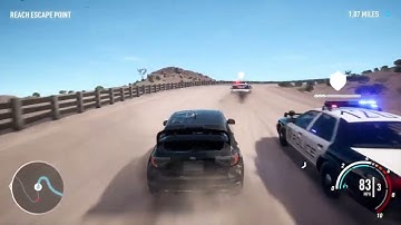 NFS Payback Reach Escape Point Chase Police