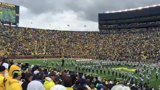2015 Michigan Stadium Panorama - Michigan State at Michigan