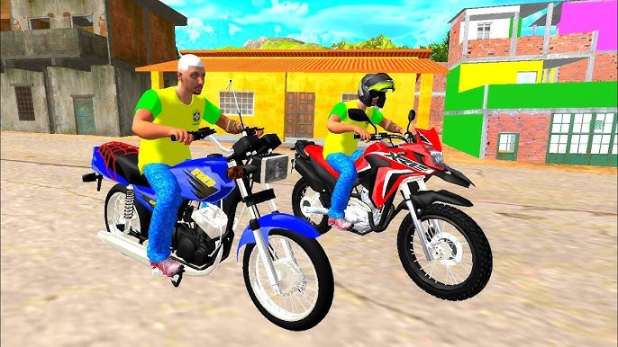 NOVO JOGO DE MOTOS COM MODO DE DAR FUGA 🚔 (CONEXÃO DO GRAU) 