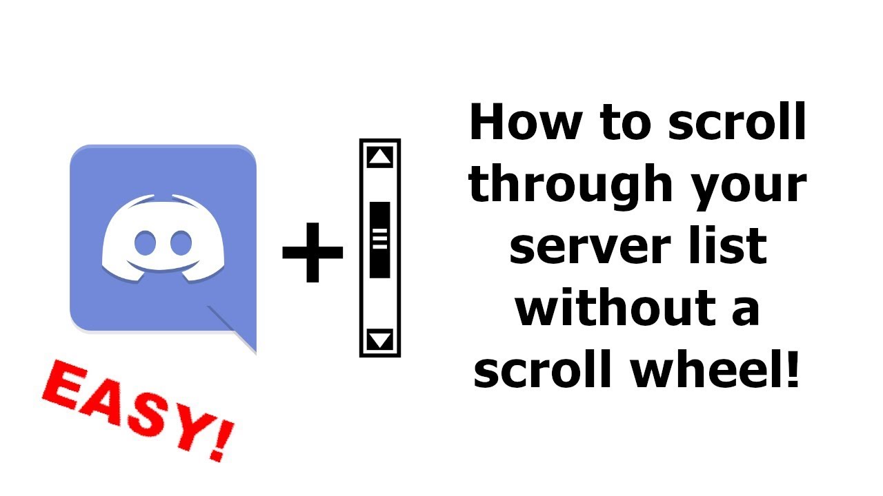 How To Scroll On Discord Without Mouse