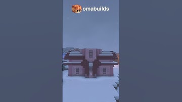 Minecraft Christmas House