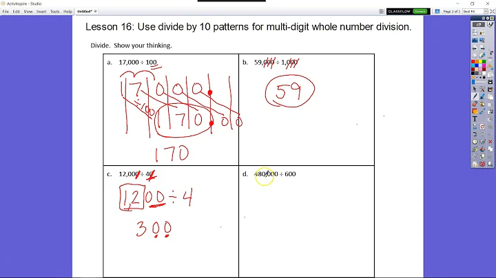 5th-Grade Eureka Math Module 2 Topic E Lesson 16