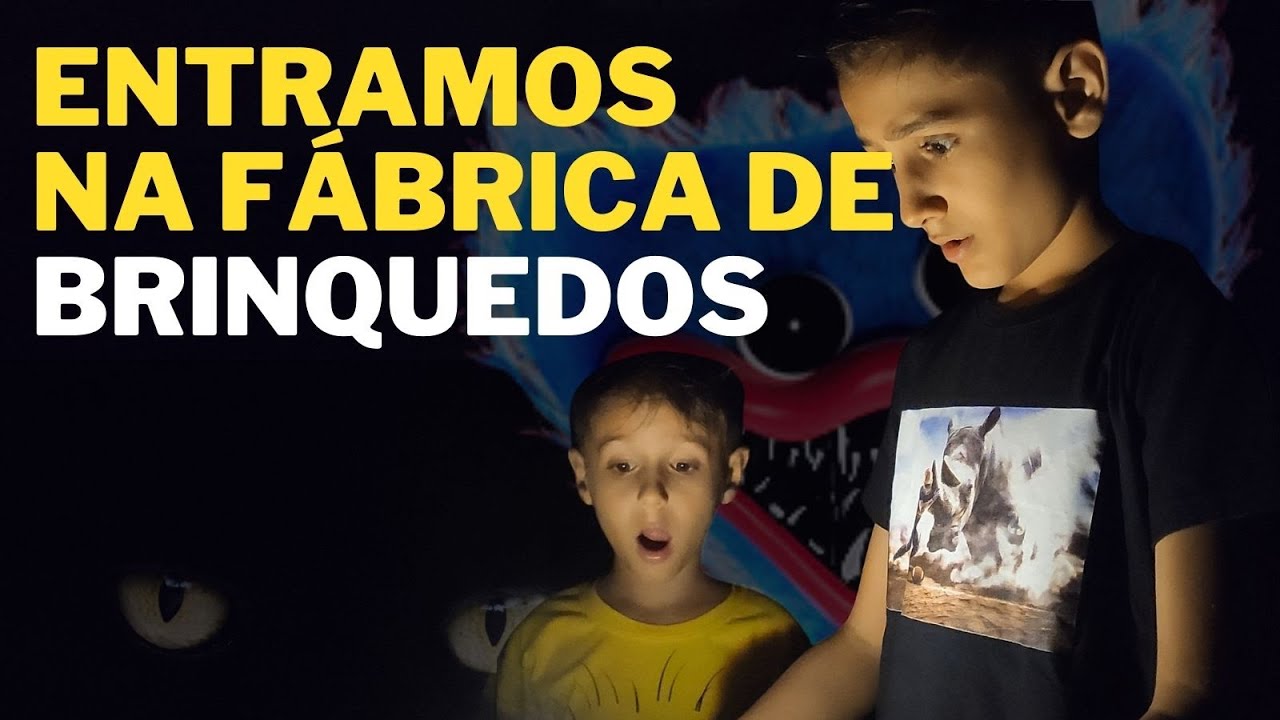 Poppy Playtime na VIDA REAL - (Entramos na fábrica abandonada) - YouTube