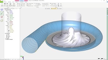 CFturbo Aerodynamic Design of a Single-Stage Centrifugal Compressor