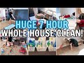 HUGE WHOLE HOUSE CLEAN WITH ME | FALL CLEANING MOTIVATION | MESSY HOUSE SPEED CLEANING ROUTINE 2021