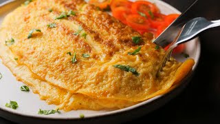 The Perfect Homemade Cheese Omelet