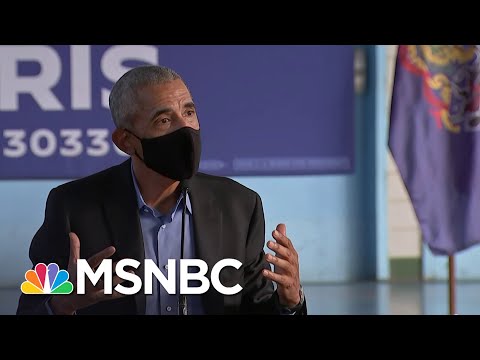 Obama Encourages Voting While Campaigning For Biden | MSNBC