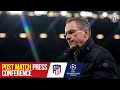 Ralf Rangnick | Post Match Press Conference | Manchester United 0-1 Atletico Madrid | UCL