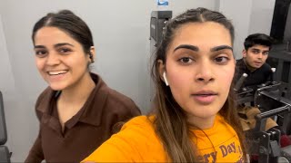 My First Vlog ❤️ Working out and Chilling with Friends & Family! 🥰 | Ayushi Maan