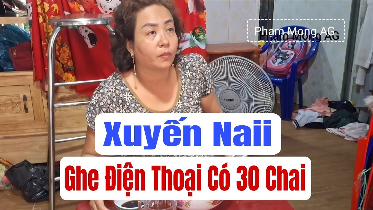 Xuyến Naii ghe điện thoại vía ông Thần Tài 30 chai nha #phạmmongag #xuyennaii #ngoạiLan 
