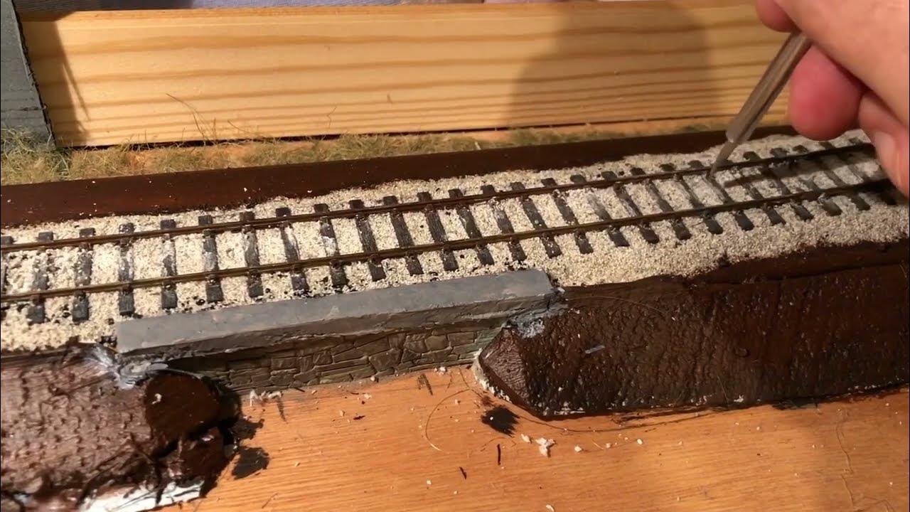 Matte Medium as a model railway ballast glue great idea by