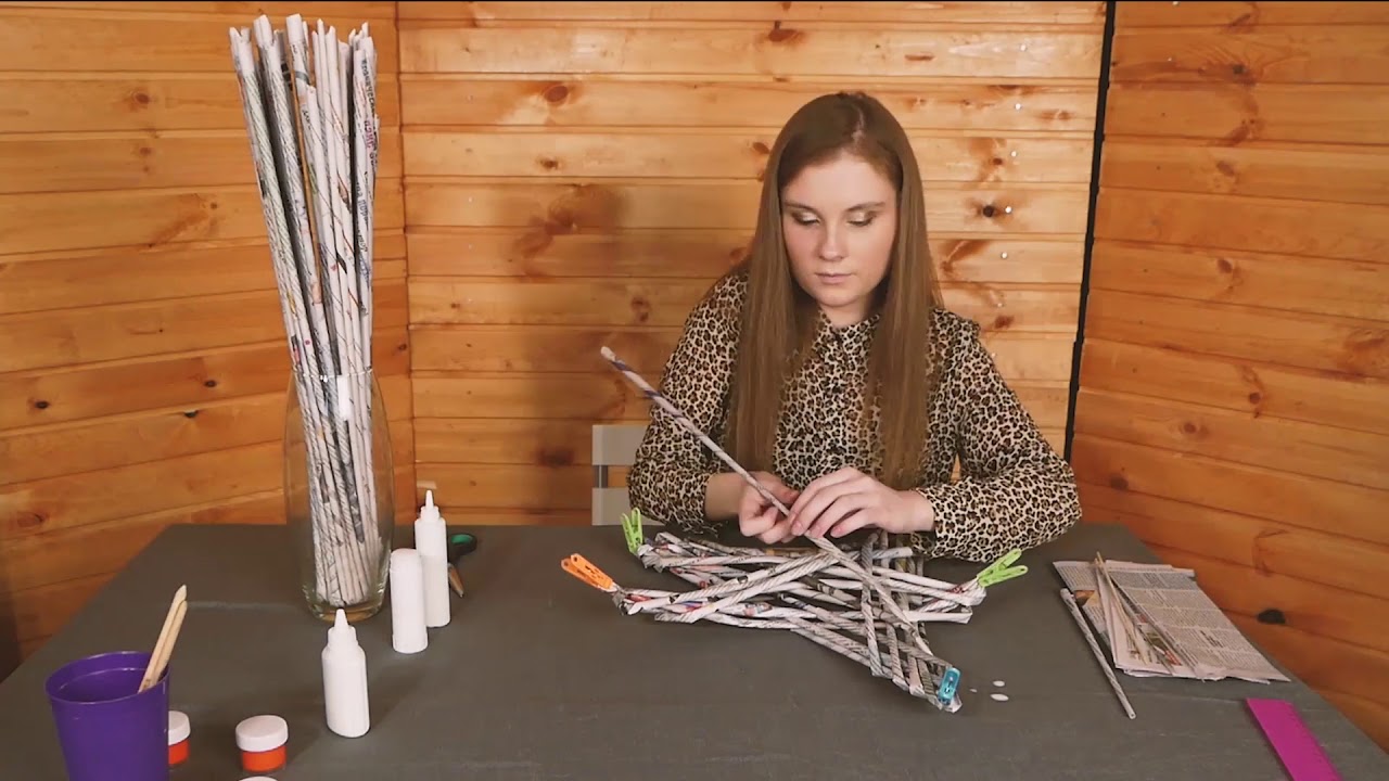 Мастер-класс по изготовления звезды для размещения на окне. Анастасия ...