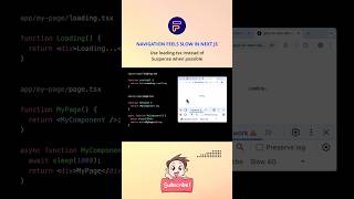 Navigation feels slow in next.js #nextjstutorial #nextjs #animation #tutorials