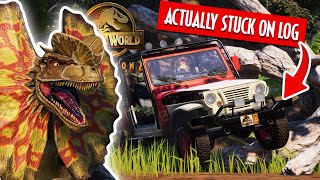 MINI NUBLAR Ep 18: Dennis Nedry's Abandoned Jeep In Dilo Habitat | Jurassic World Evolution 2