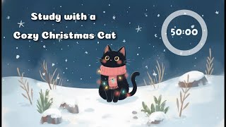 Soft Christmas Pomodoro 50/10 — Lofi Music for Focus & Study ❄️ screenshot 5