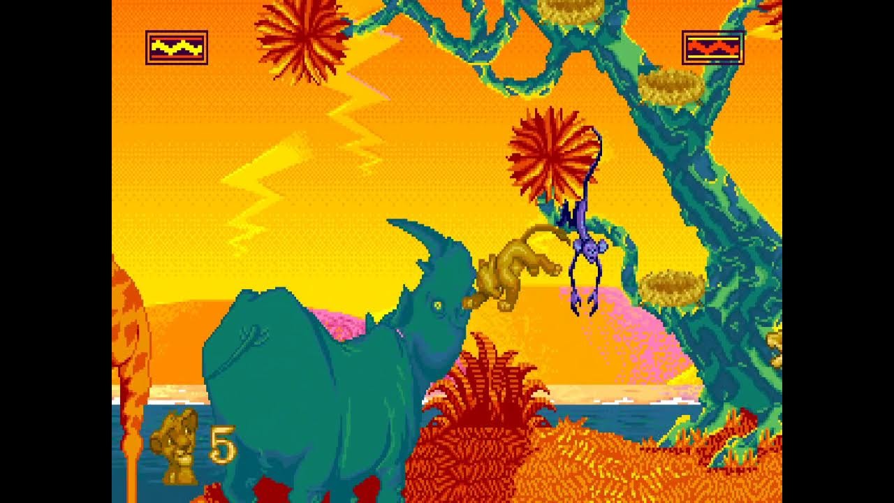 Let's Play "The Lion King" (MS-DOS) *Blind* - Part 1