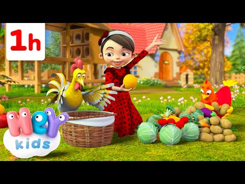 El pollito 🐥 | Canciones con Animales para Niños | HeyKids - Canciones infantiles