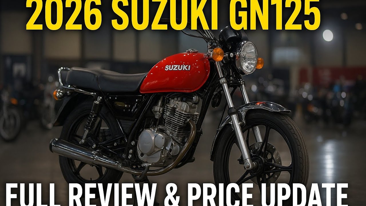 2026 Suzuki GN125 – The Return of a Legend! Full Review & Price