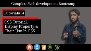 CSS Tutorial: Display Property In CSS | Web Development Tutorial# 24