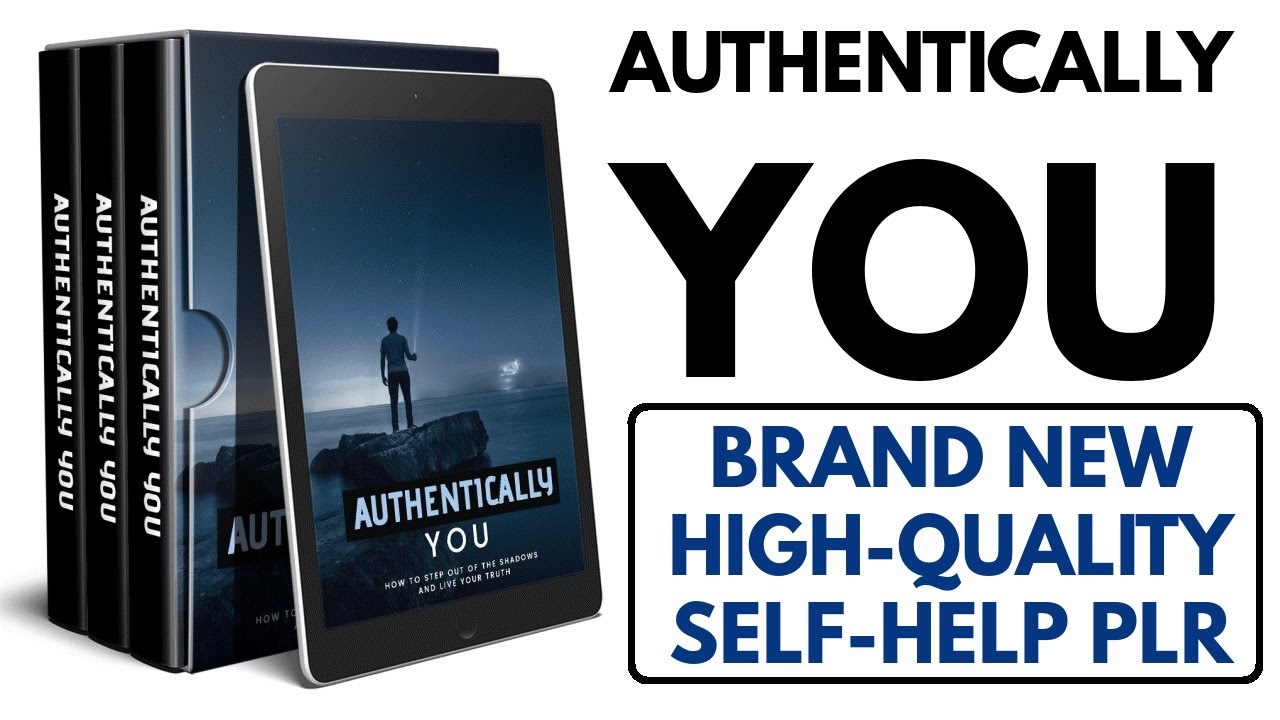 Authentically You PLR Review Demo Bonus - Brand New High-Quality Self-Help PLR