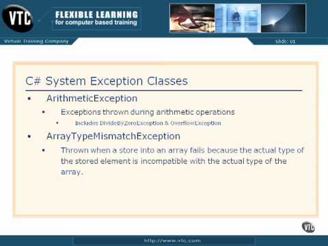 06 03  System Exception Classes