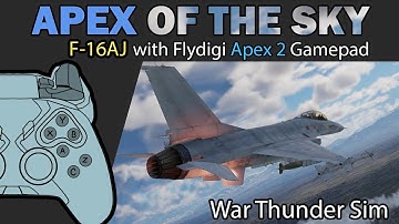 War Thunder: Simulator mode | Motion control with Flydigi Apex 2 gamepad