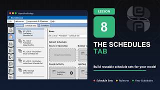 Building Energy Modeling in OpenStudio - Schedules Tab