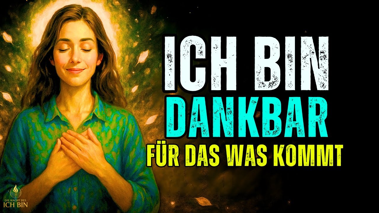 🌟 ICH BIN DANKBAR FÜR DAS, WAS KOMMT – Die höchste Frequenz zur Manifestation deiner Wunder