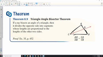 8.4 Proportionality Theorems