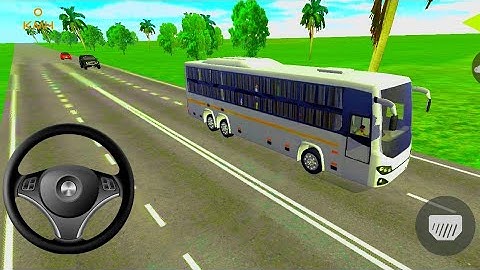 New Indian Slippers bus simulator 3d game | couch bus drive game | part-6 | new update 2025 | game