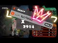 [Splatoon2]リッターで連勝して2900のる動画