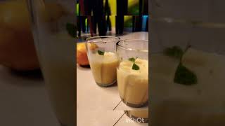 Healthy Mango Juice Summer Drink