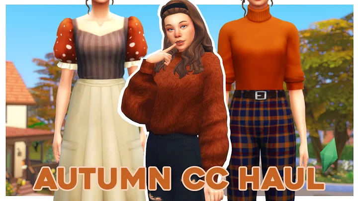 Autumn CC Haul // The Sims 4 Maxis Match Custom Co...