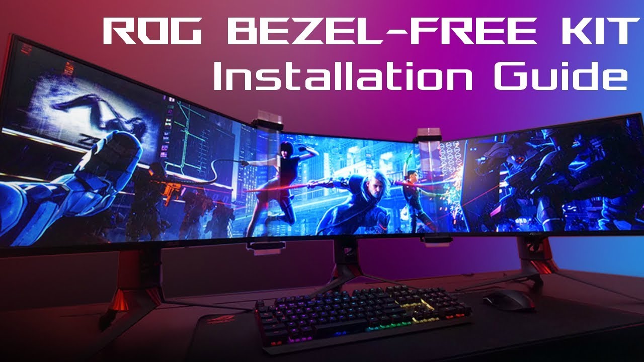 ROG BEZEL FREE KIT ABF01, Monitors