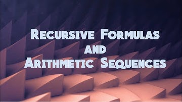 Recursive Functions and Arithmetic Sequences