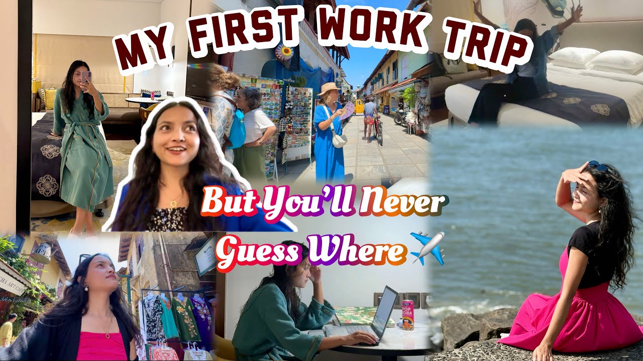 Моя первая рабочая поездка, но вы никогда не догадаетесь куда ✈️Я не был к этому готов❤️Попробова...