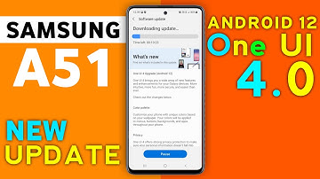 Samsung Galaxy A51 One UI 4.0 Android 12 Update | Samsung A51 New Update Android 12 #SamsungA51 #A51